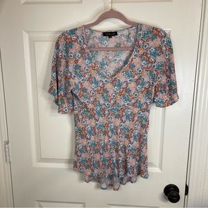 Rachel Zoe Floral Top